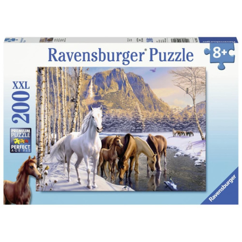 "Ravensburger 200pc - Winter Horses Puzzle"