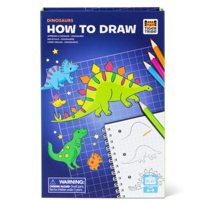 "Tiger Tribe How To Draw - Dinosaurs"