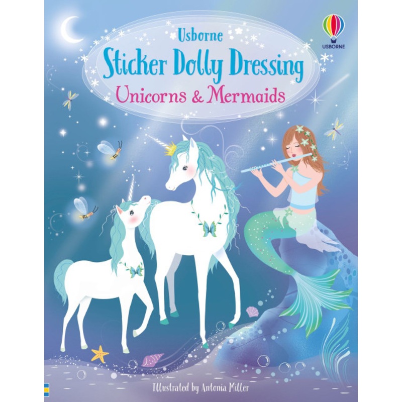 "Usborne - Sticker Dolly Dressing - Unicorns and Mermaids"