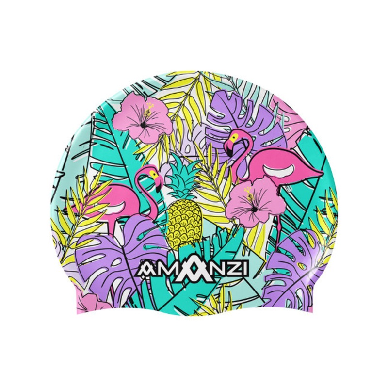 "Amanzi - South Beach Swim Cap"