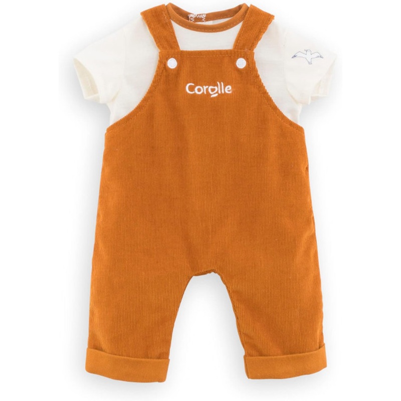 "Corolle Mon Premier - Loire Riverside Corduroy Overalls with T-shirt - 30cm"
