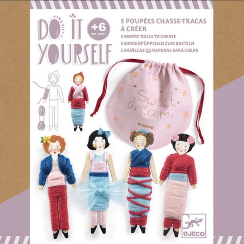 "Djeco - Do It Yourself - Sweet Night Dolls"