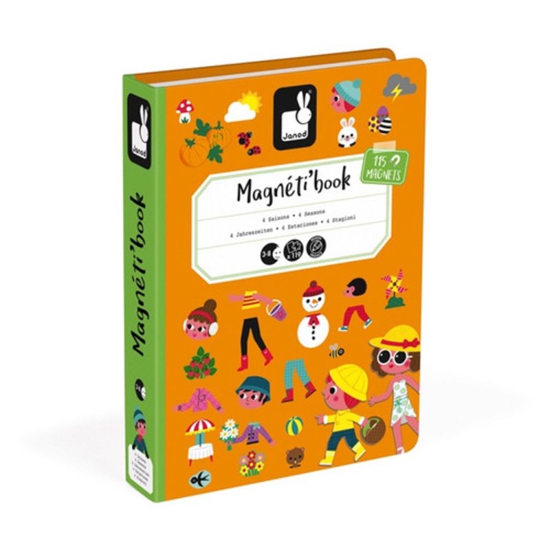 "Janod - 4 Seasons Magnetibook"