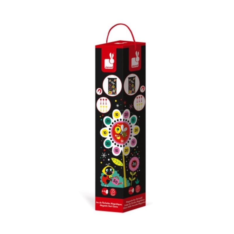 "Janod Magnetic Dart Game- Garden"