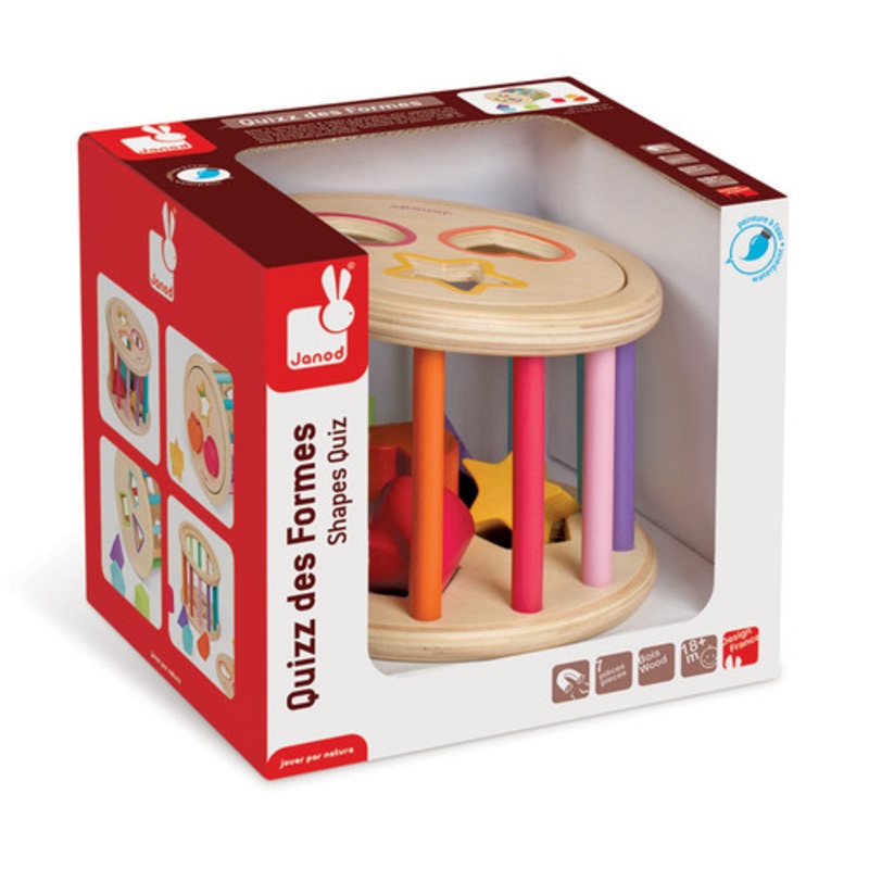 "Janod - Shapes Quiz 18m+"