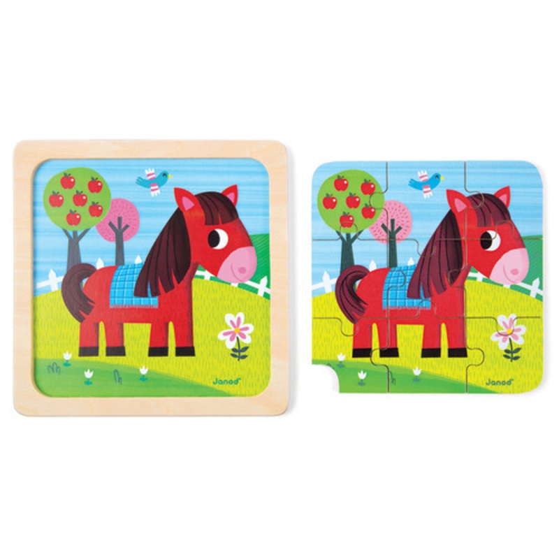 "Janod - Tornado Horse Puzzle"