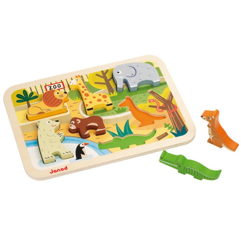 "Janod - Zoo Chunky Puzzle"