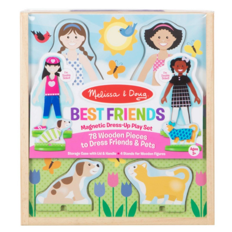 "Melissa & Doug - Best Friends Magnetic Dress-Up Play Set"