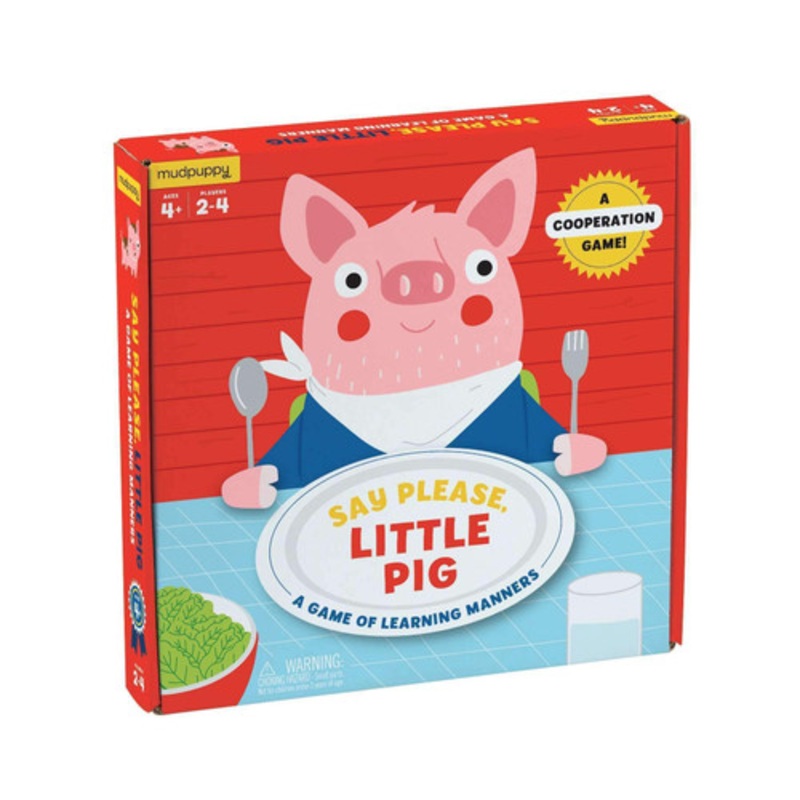 "Mudpuppy- Board Game - Say Please Pig"
