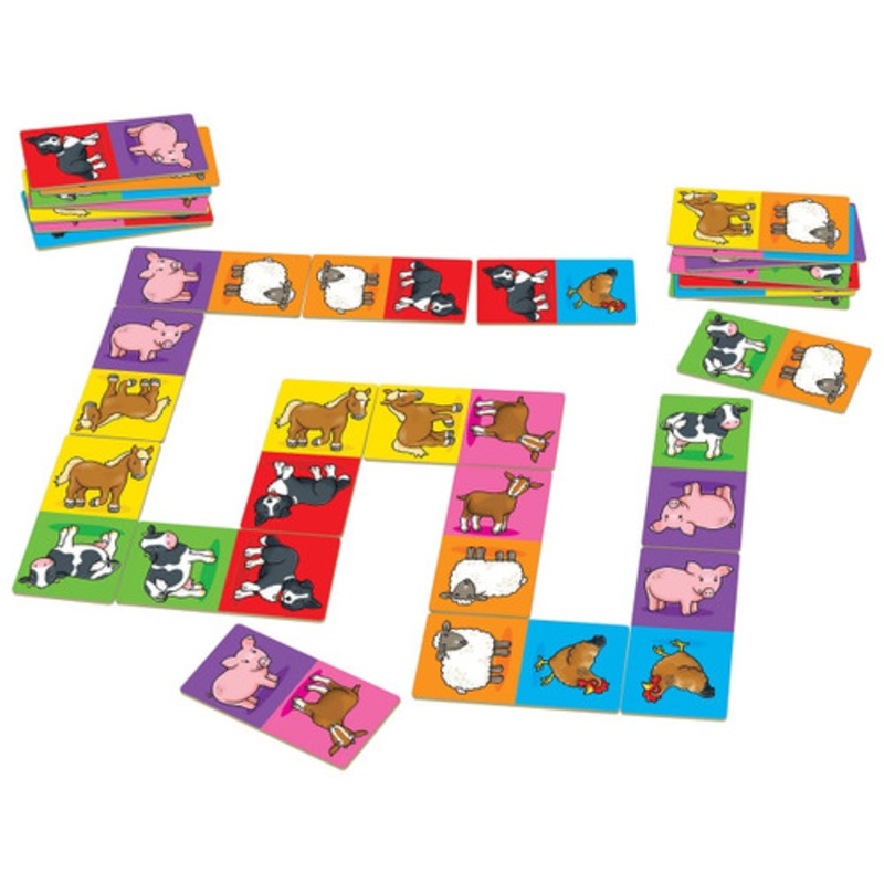"Orchard Toys - Farmyard Dominoes Game"