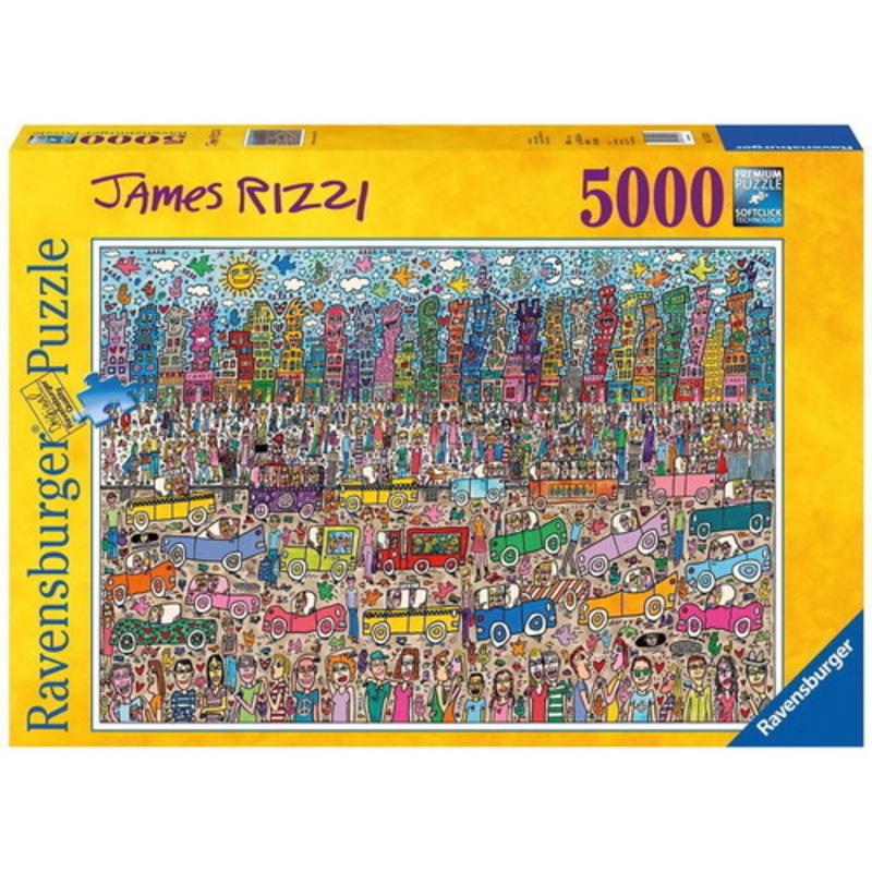 "Ravensburger 5000pc - James Rizzi  Puzzle"