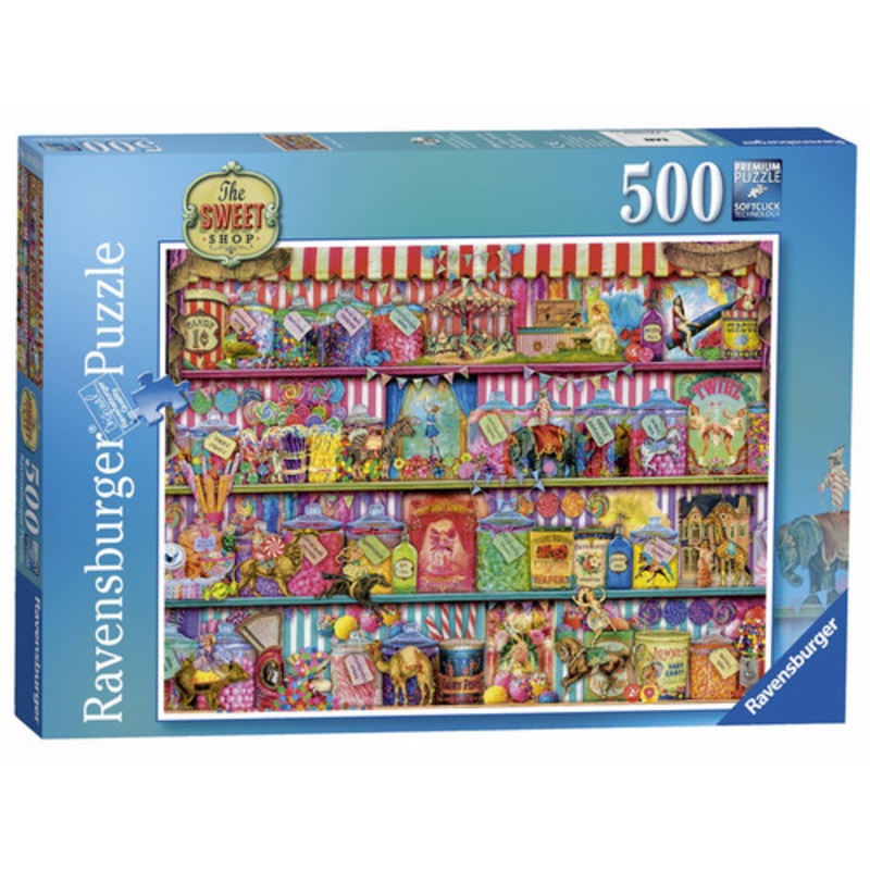 "Ravensburger 500pc - The Sweet Shop Puzzle Aimee Stewart v2"