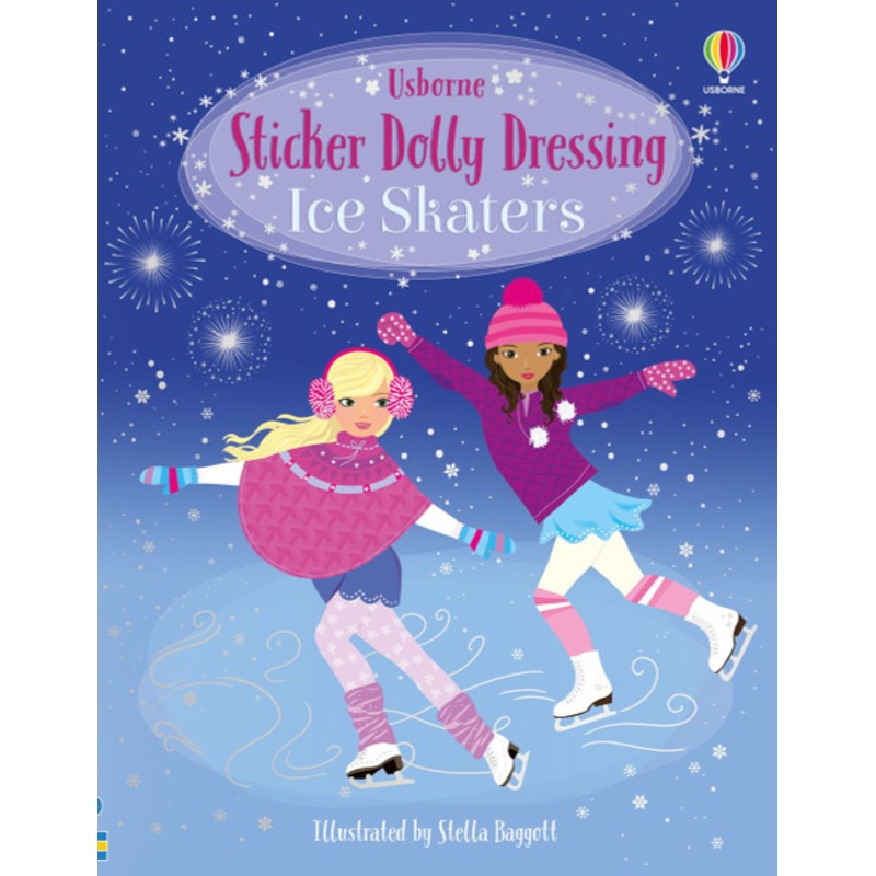 "Usborne - Sticker Dolly Dressing - Ice Skaters"
