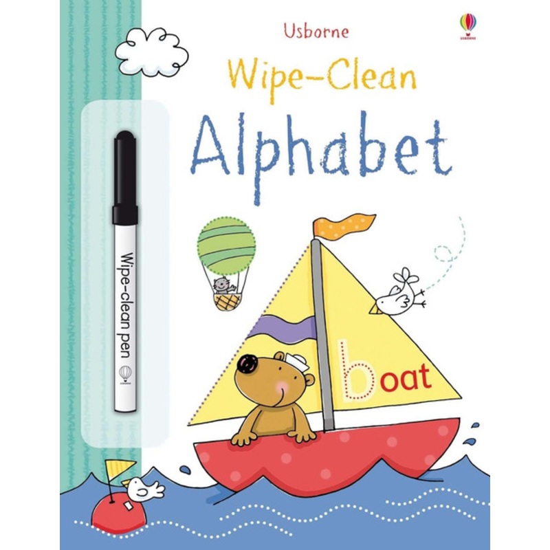 "Usborne Wipe-Clean Alphabet"