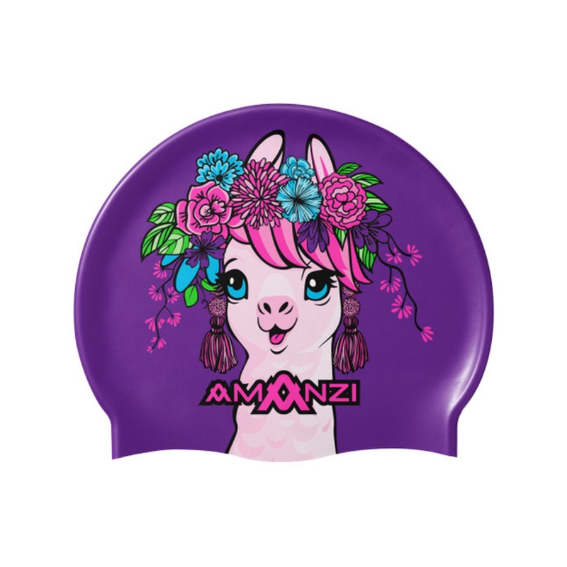 "Amanzi - Ali Paca Swim Cap"