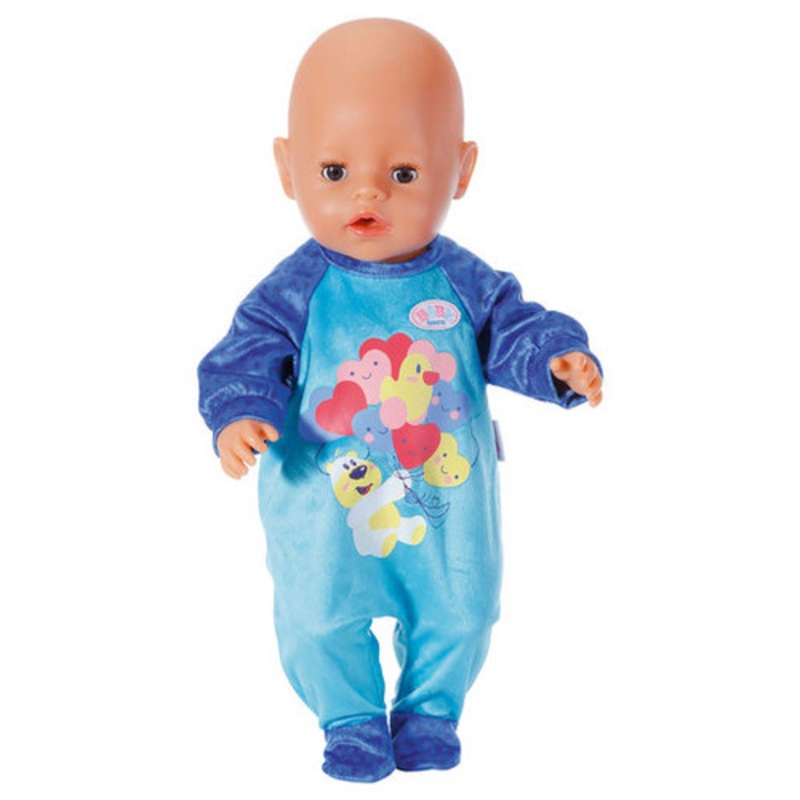 "Baby Born Romper - Blue"