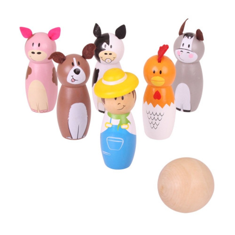 "Bigjigs Toys- Farm Skittles"
