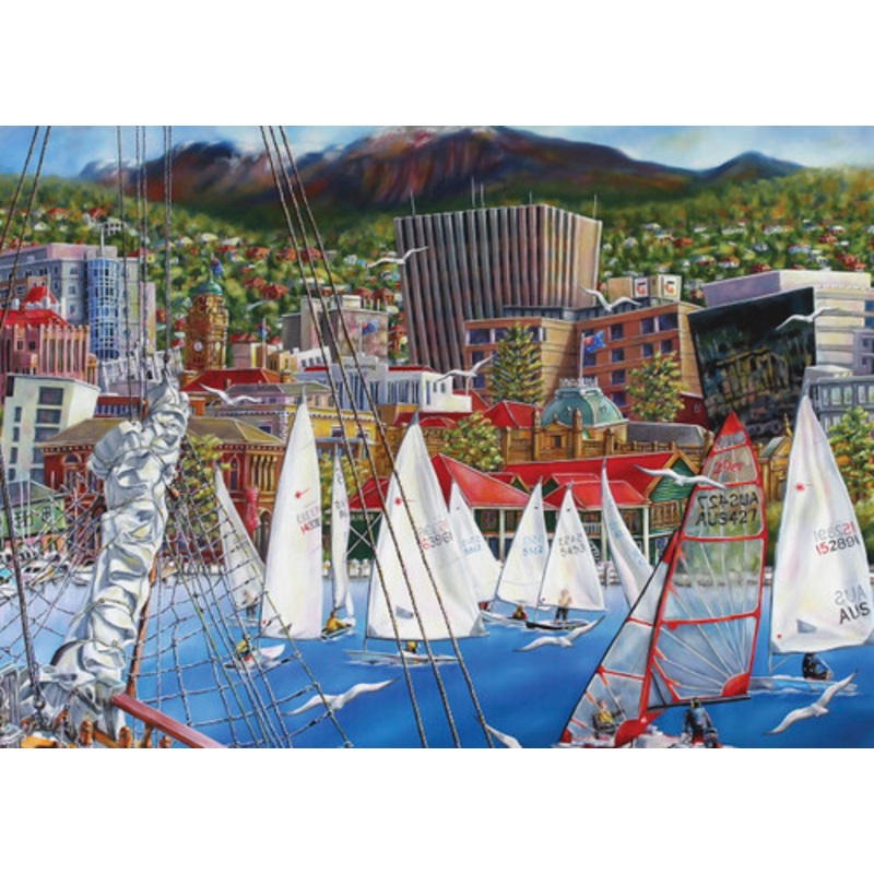 "Blue Opal 1000pc - Days on the Derwent Puzzle"