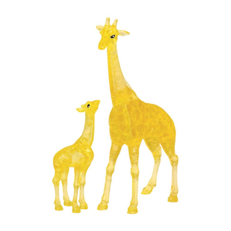"Crystal Puzzle 3D - 2 Giraffes"
