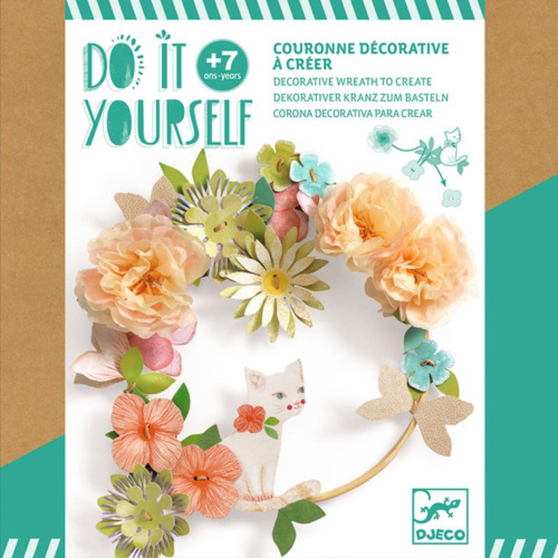"Djeco Do It Yourself - Do It Yourself Dalia Wreath"