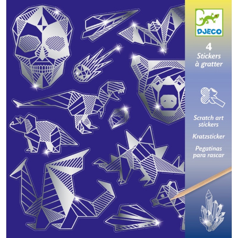 "Djeco- Iron Scratch Cards"