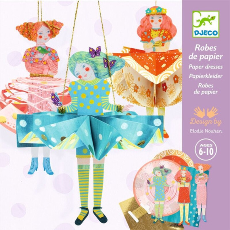 "Djeco - Paper Dresses"