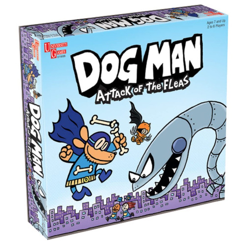 "Dog Man  Attack of the Fleas Game"