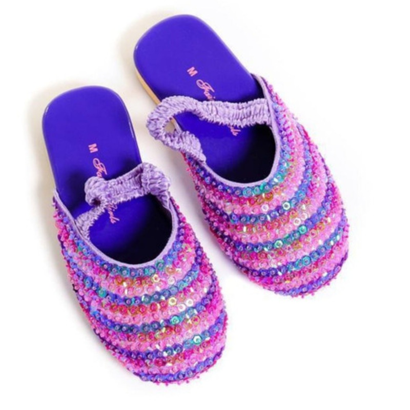 "Fairy Girls - Princess Slides - Lilac"