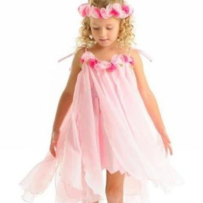 "Fairy Girls - Waterlily Fairy Dress Light Pink"