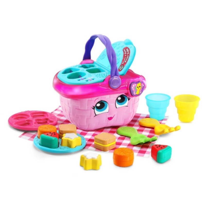 "LeapFrog Shapes & Sharing Picnic Basket - Pink"
