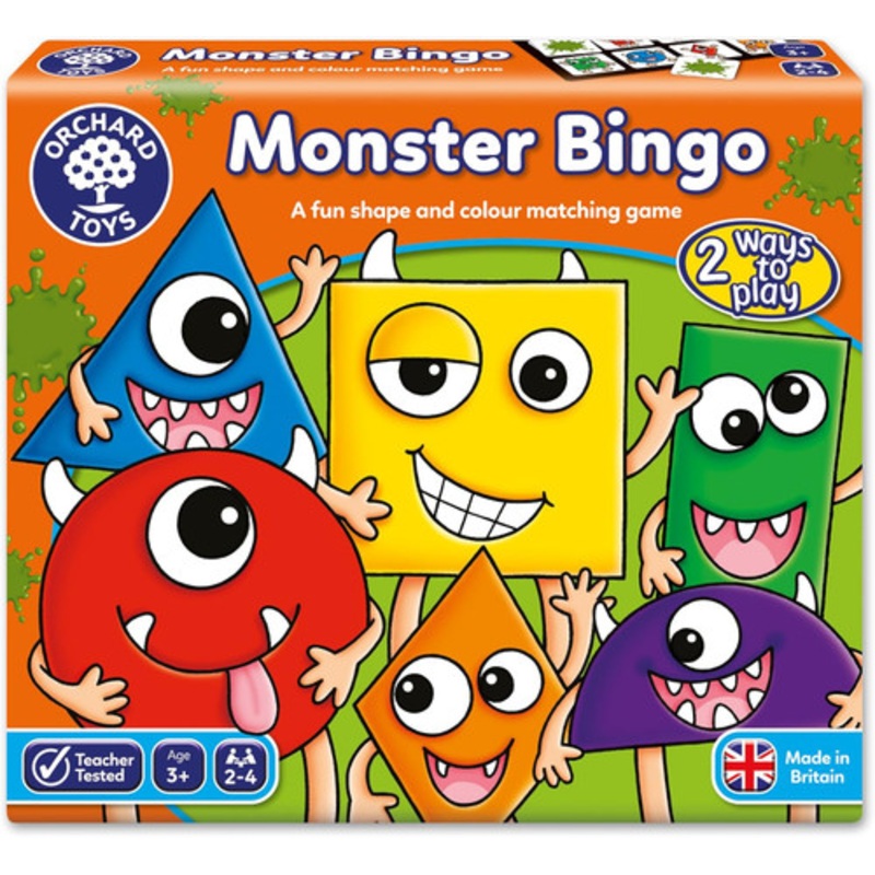 "Orchard Toys - Monster Shape and Colour Bingo"