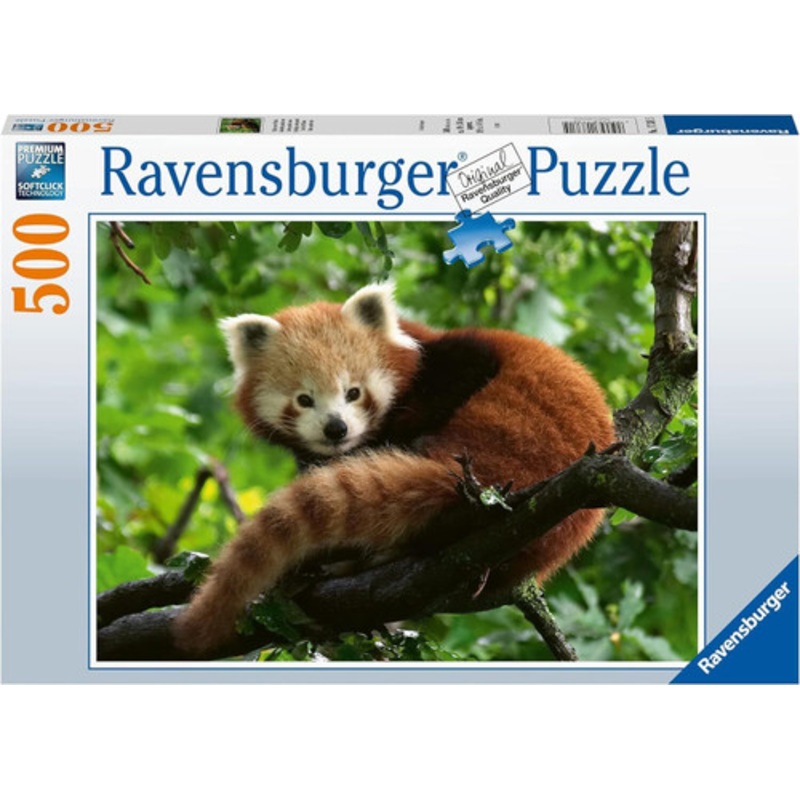 "Ravensburger 500pc - Cute Red Panda Puzzle"
