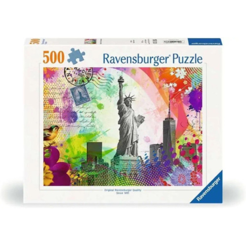 "Ravensburger 500pc - New York Postcard Puzzle"
