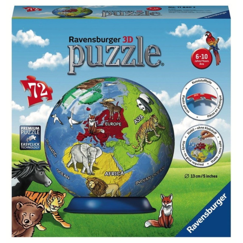 "Ravensburger- Children's Globe Puzzleball 72pc"