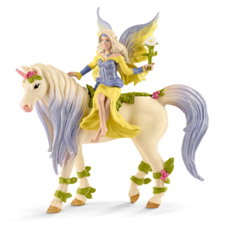 "Schleich Bayala - Fairy Sera with Blossom Unicorn 70565"