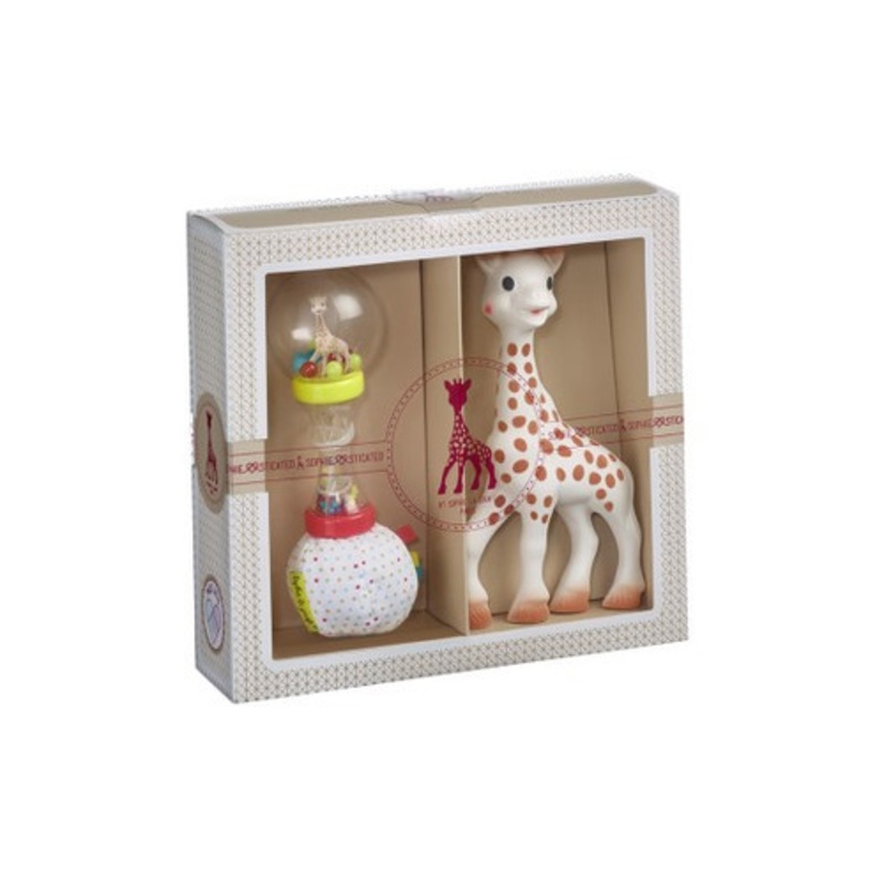 "Sophie The Giraffe - Soft Maraca Gift Set"