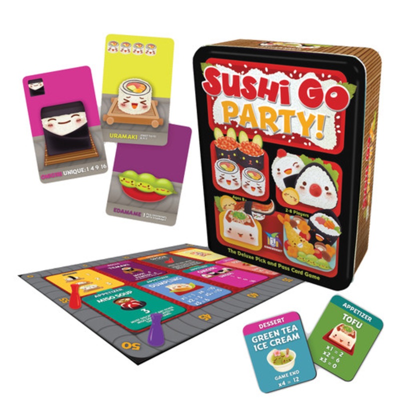 "Sushi Go Party! Tin - by Gamewright"