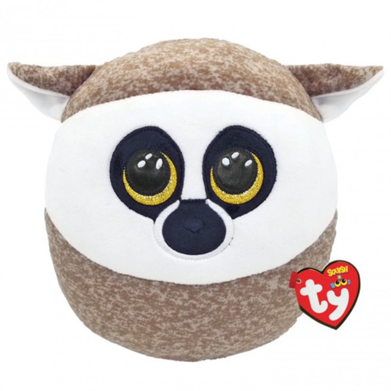 "TY Squishy Beanies - Linus the Lemur Small 25cm"