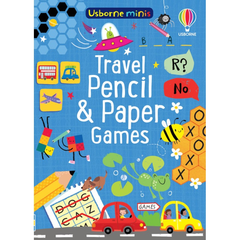 "Usborne - Mini Books: Travel Pencil and Paper Games"