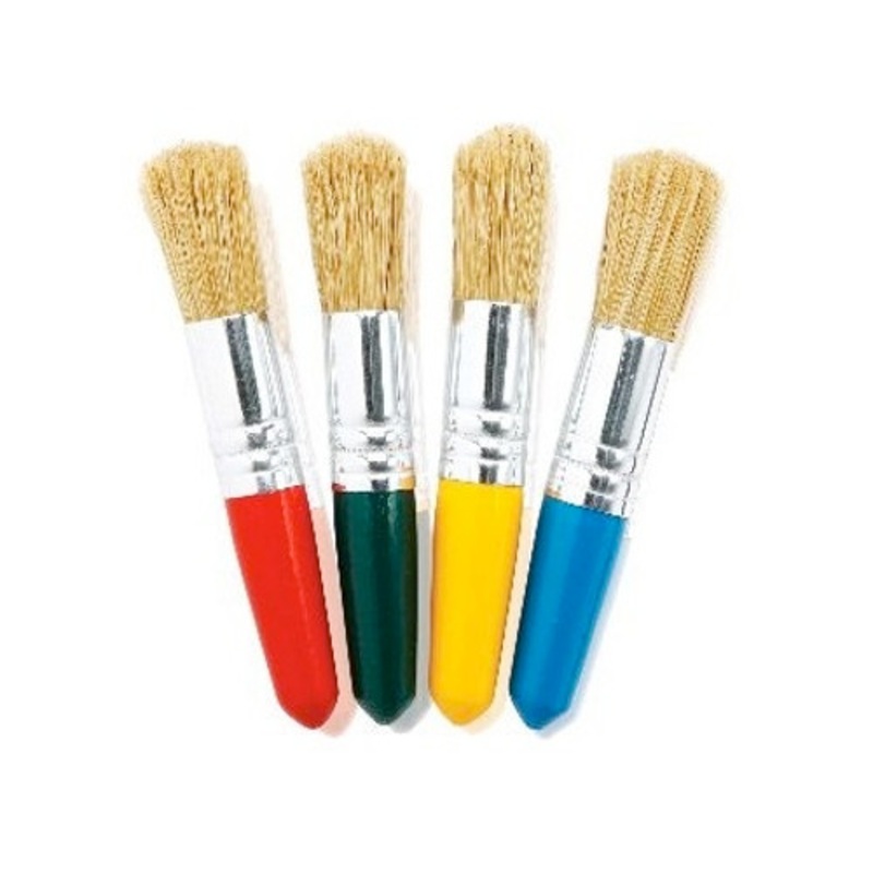 "Educational Colours - Baby Stubby Brush Pack of 4"
