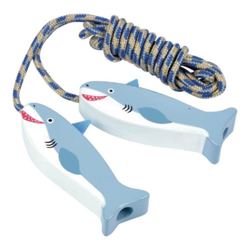 "Floss & Rock Skipping Rope - Shark"