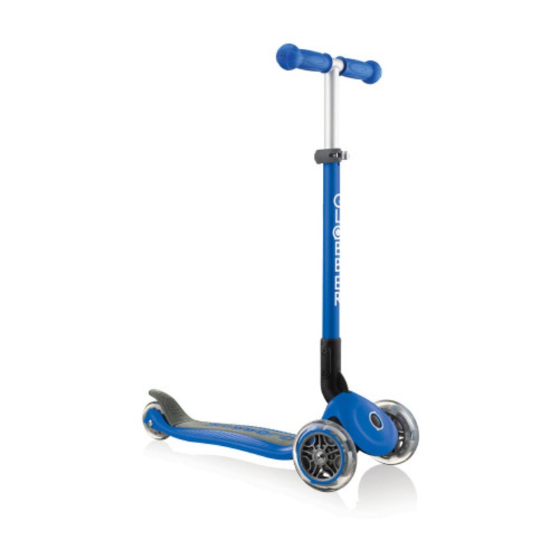 "Globber 3 Wheel PRIMO FOLDABLE Scooter -Navy Blue"