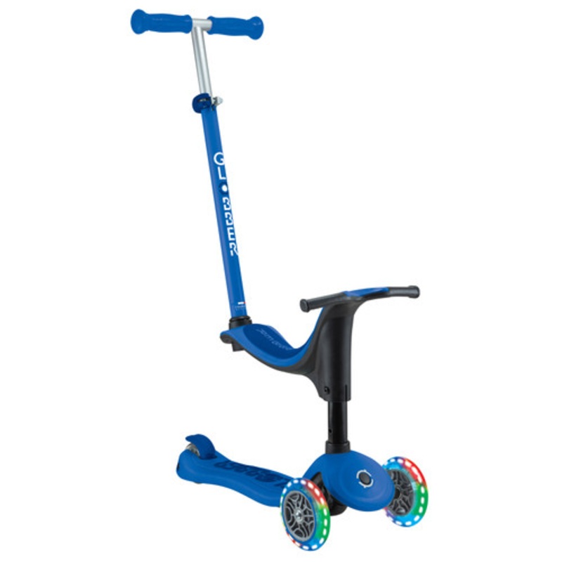 "Globber GO UP SPORTY Lights V2 - Navy Blue"