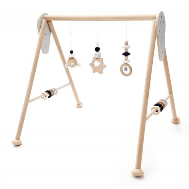 "Hess-Spielzeug Baby Play Gym Natural Black"