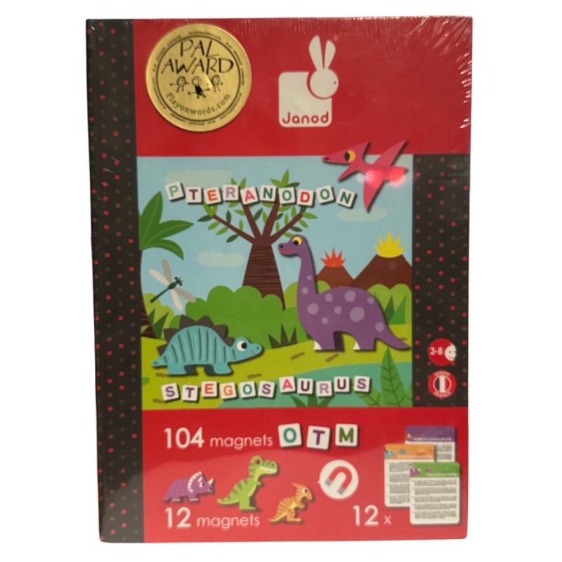 "Janod - Dinosaur Magnetibook"
