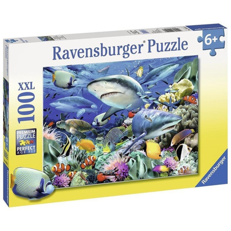 "Ravensburger 100pc - Reef Of The Sharks Puzzle"