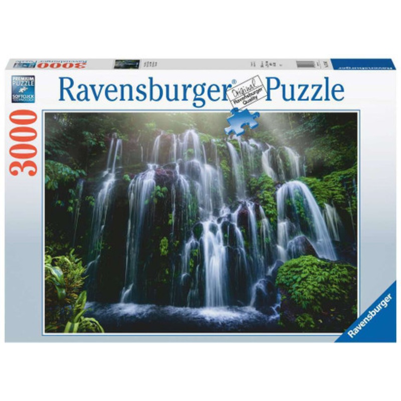 "Ravensburger 3000pc - Waterfall Retreat Bali Puzzle"