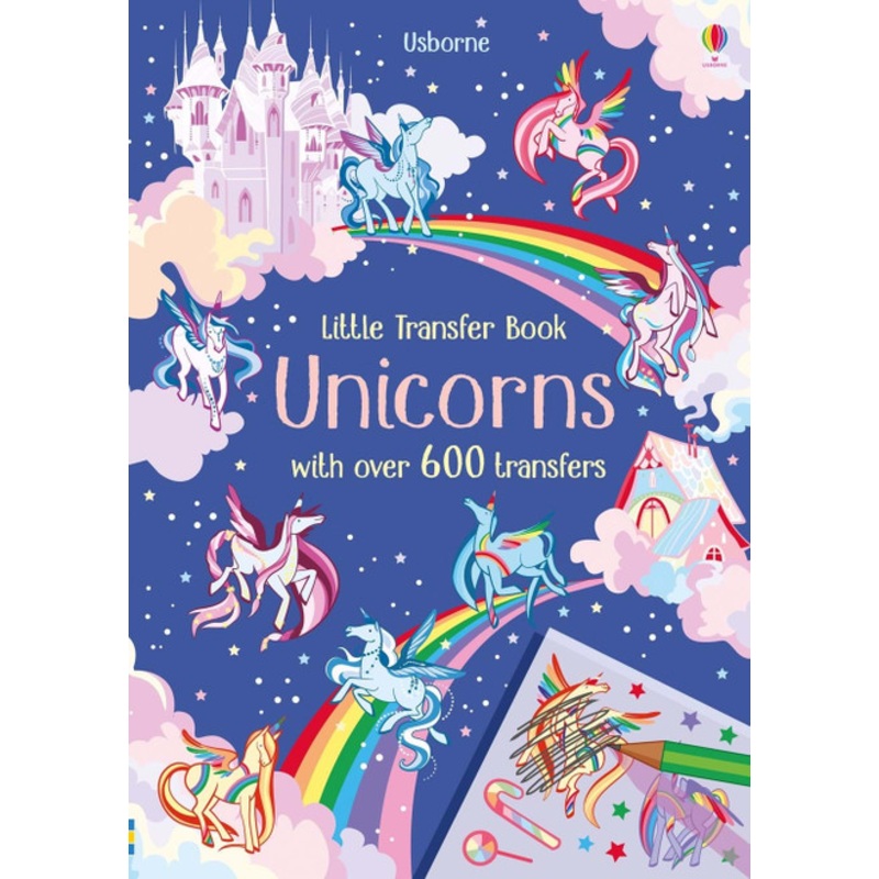 "Usborne- Little Transfer Book: Unicorns"
