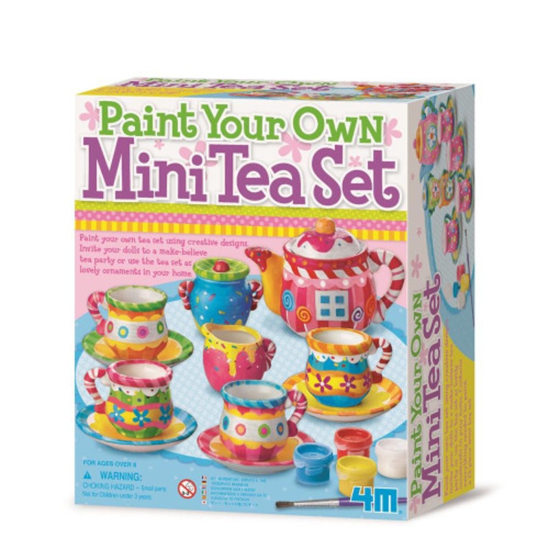 "4M - Paint Your Own Mini Tea Set"