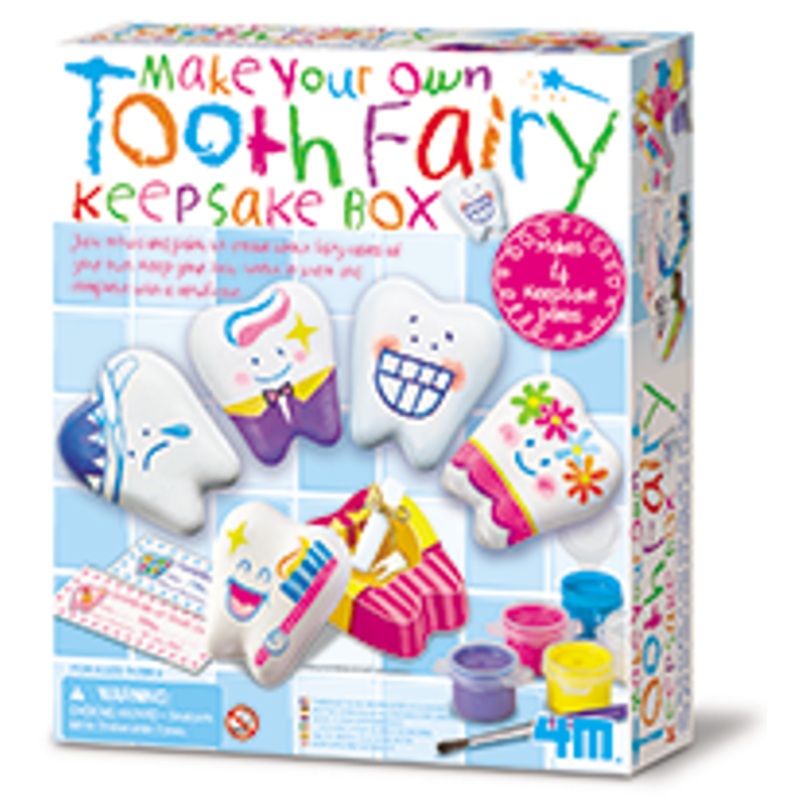 "4M - Toothfairy Keepsake Box Make Your Own"